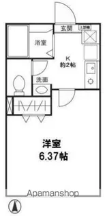 クレール上大岡弐番館【2階】の間取り