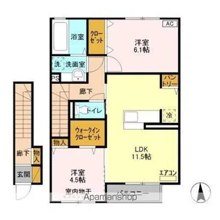 アル・ソーレ【2階】の間取り