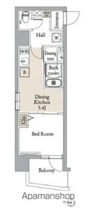 グランカーサ住吉Ⅲ【2階】の間取り