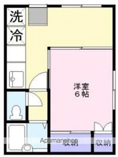 シャトー吉田【1階】の間取り