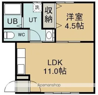 エルセレン【2階】の間取り