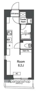 レキシントン・スクエア曙橋【3階】の間取り