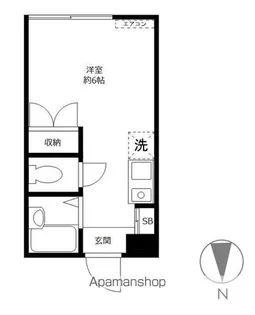 ライフステージ蕨【1階】の間取り