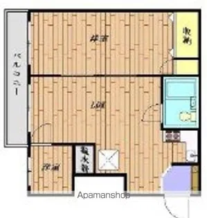 シャガール【2階】の間取り