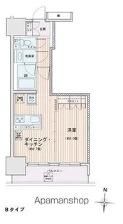 エスティメゾン錦糸町Ⅱ【4階】の間取り