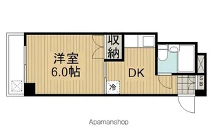 グリーンキャピタル南阿佐ヶ谷【3階】の間取り