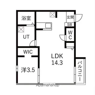 TOYODA FIKA【2階】の間取り