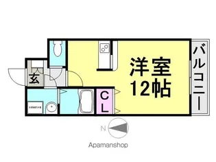 ダイワール武庫川【3階】の間取り