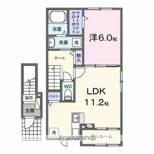 ベル セゾン【2階】の間取り