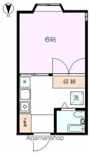 ウッド5ソレル【1階】の間取り
