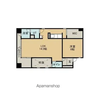 フラッツ・ジャスミン【2階】の間取り