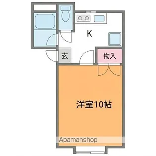 ウィスティリア【2階】の間取り