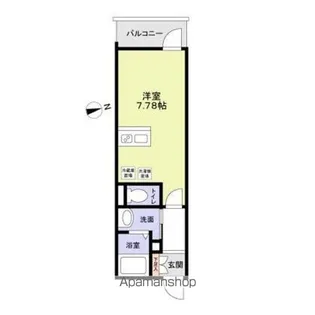 RAYS MATSUDO【1階】の間取り