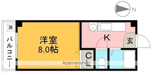 マザーグース&M・K【3階】の間取り