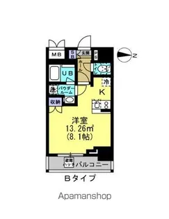 ルーラル二十四番館【7階】の間取り