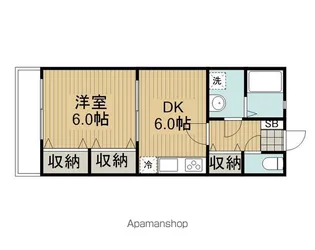 メゾンドール阿佐ヶ谷【2階】の間取り