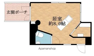 メゾン・ド・リベルテⅡ【1B号室】の間取り