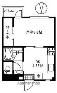 ハイツ宇田川【2階】の間取り