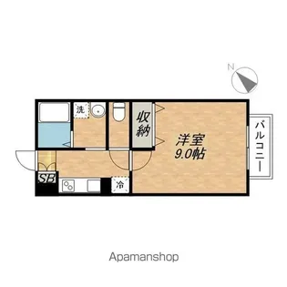 ガーデンハイツ【202号室】の間取り