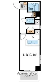 WILLDO越谷【6階】の間取り