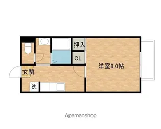 サンフレッシュ【2階】の間取り