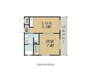 レクシア新大阪【401号室】の間取り