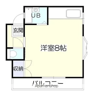 花堂ビル【3階】の間取り