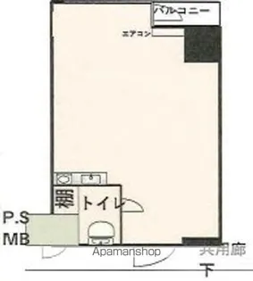 ノア道玄坂【220号室】の間取り
