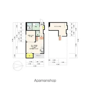 ルナソレイユ【202号室号室】の間取り