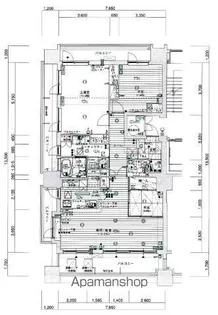 パシフィック西6条イーストウイング【507号室】の間取り