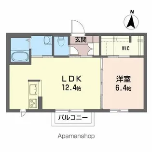 クラヴィエントⅠ【2階】の間取り