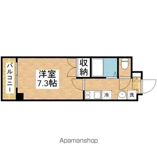 メゾン・ド・ミュゼ【4階】の間取り