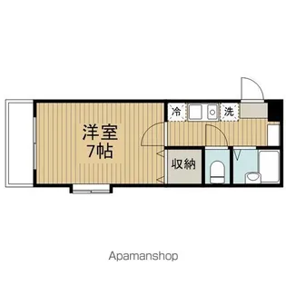 レイコーポ【206号室】の間取り