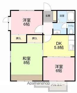 ロジュマンST【2階】の間取り