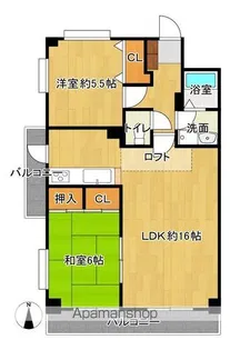 プレイス曙【702号室】の間取り