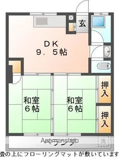 大誠第二ビル【3階】の間取り