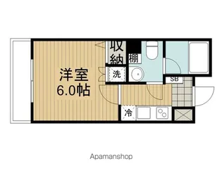 ドゥーエ阿佐ヶ谷【3階】の間取り