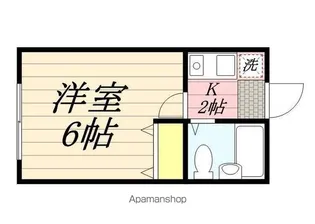 津田沼ハイツ【2階】の間取り