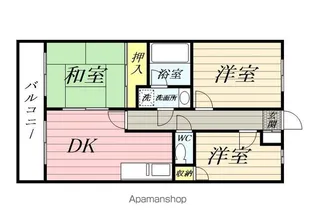 アメニティプラザA【1階】の間取り