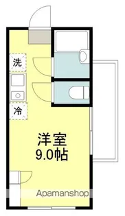 ハイツA&K【1階】の間取り