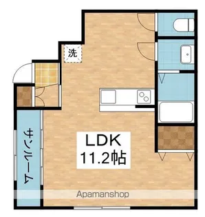 エスカーサ【1階】の間取り
