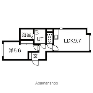 パワービル千歳駅前【3階】の間取り