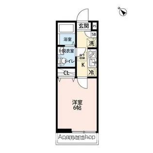 エクセラン上本郷Ⅱ【2階】の間取り