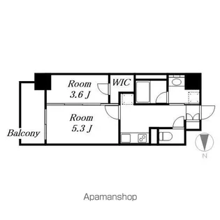 2Kの間取り画像