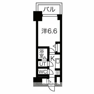 ファステート名古屋駅前ドリーム【5階】の間取り