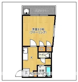 アイシーマンション【2階】の間取り