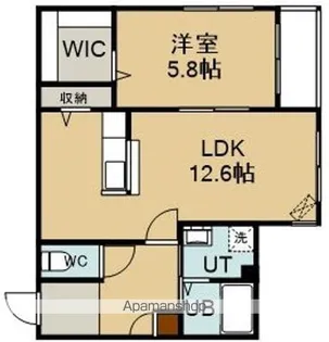 ソル・サリエンテ【2階】の間取り