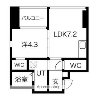 kavka takasago【8階】の間取り
