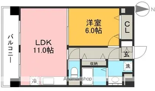グランドール百石Ⅰ【1階】の間取り