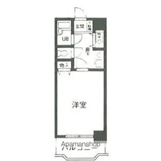 AD日暮【8階】の間取り